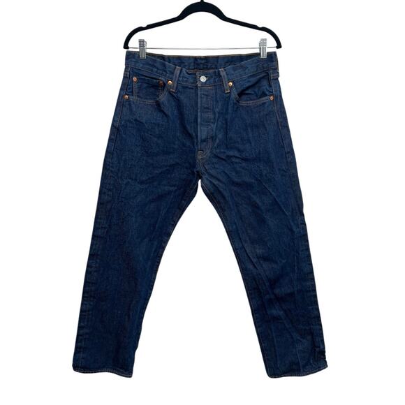 Levi's 501 High Rise Straight Leg Jeans - Picture 1 of 9